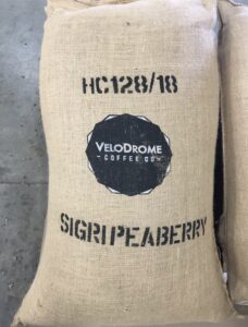 wholesale green coffee in burlap bag