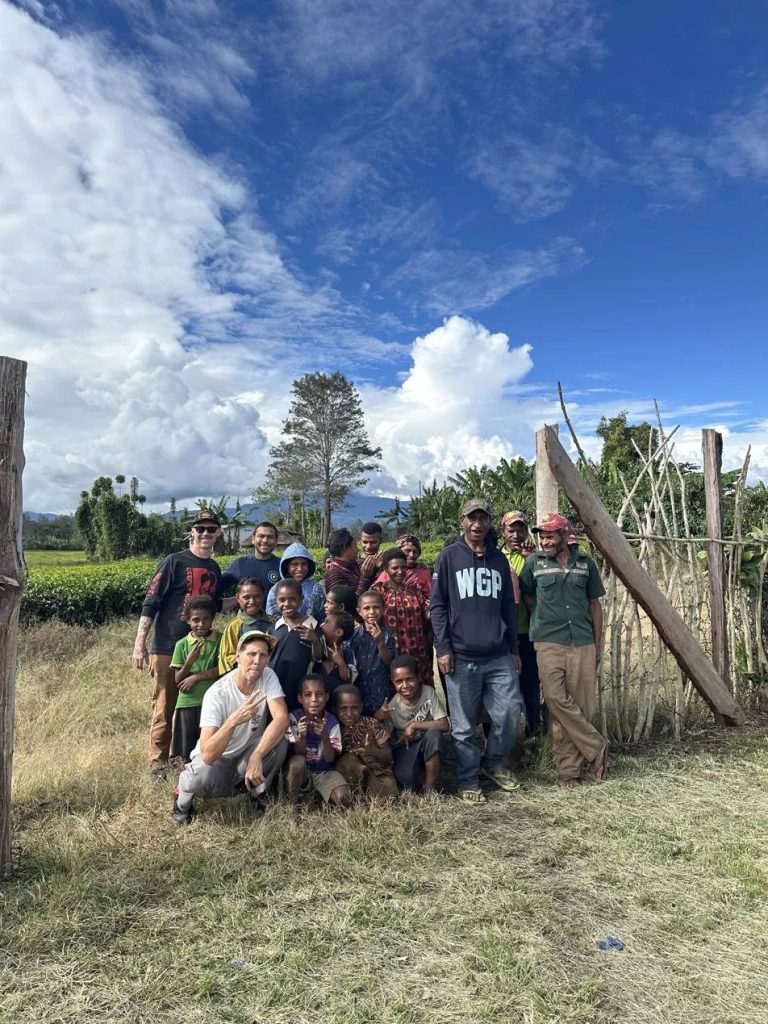 Community and producer partners in the South Waghi Valley